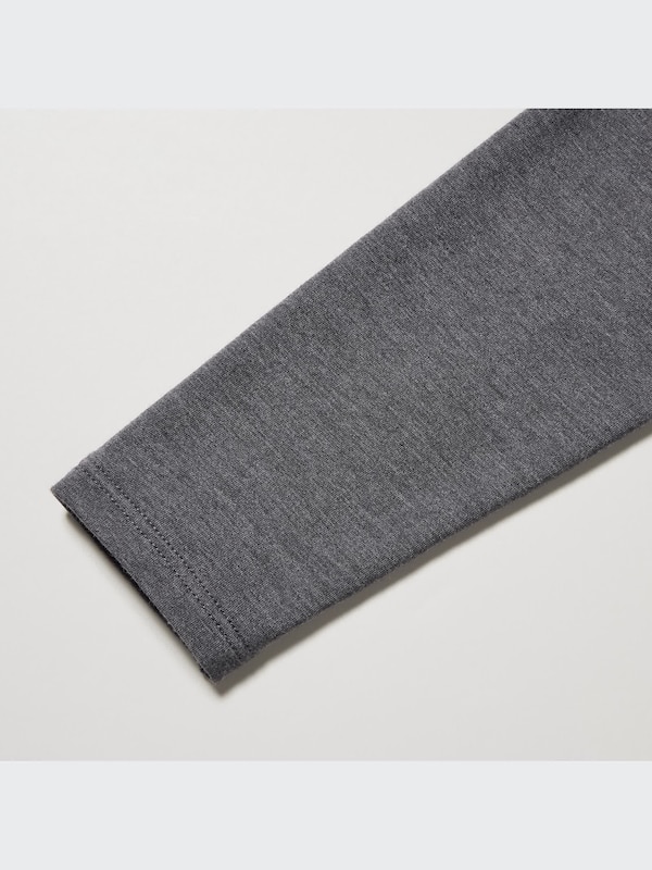 極暖ヒートテックコットンUネックT/8分袖