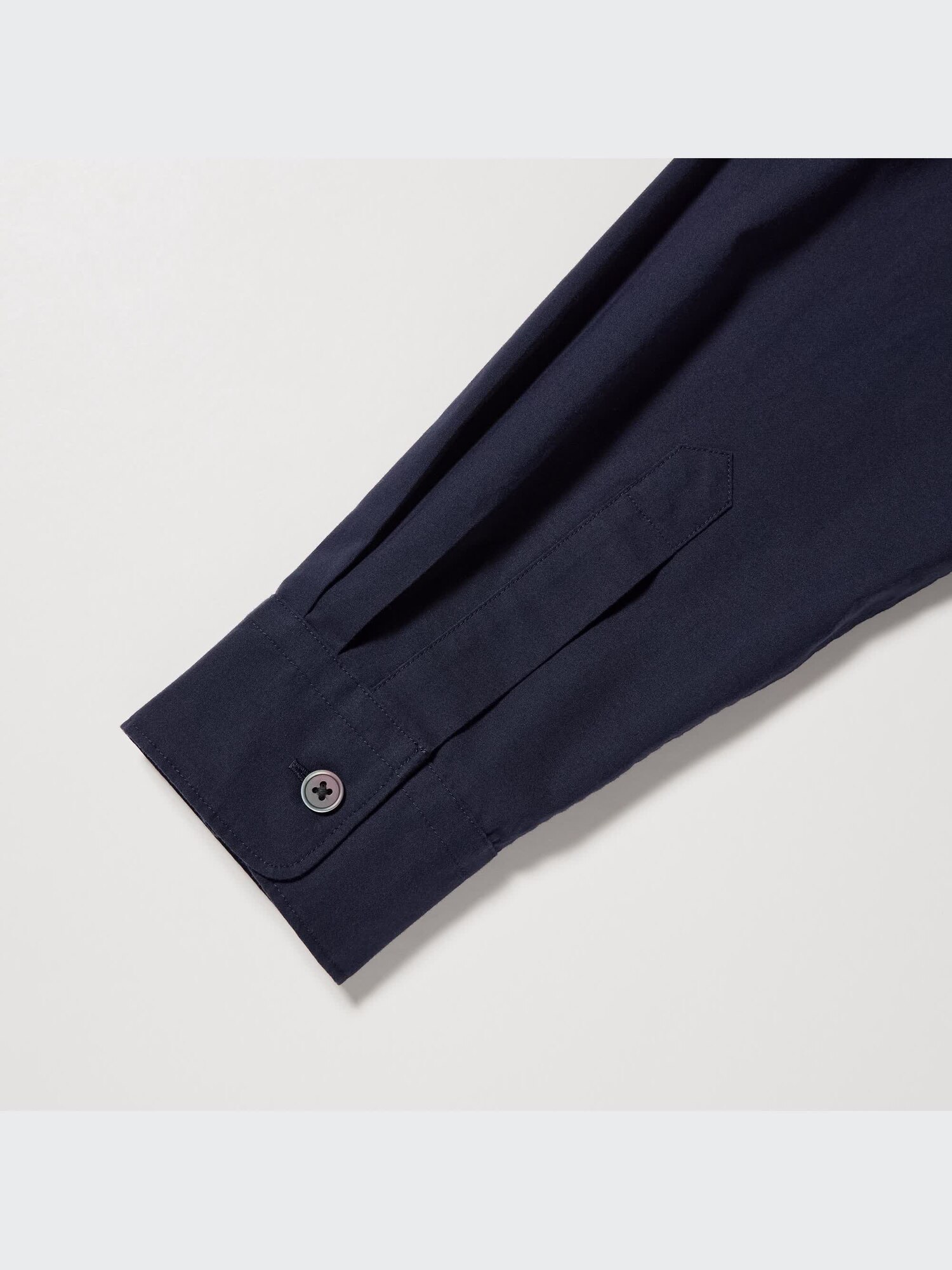 ユニクロ公式 | コットンAラインシャツワンピース（長袖・丈短め・106