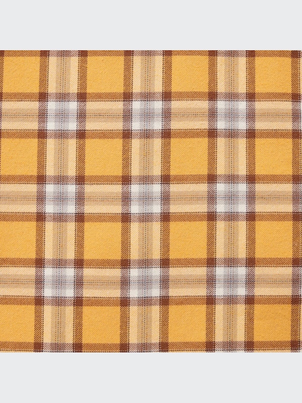 フランネルチェックシャツ（長袖）