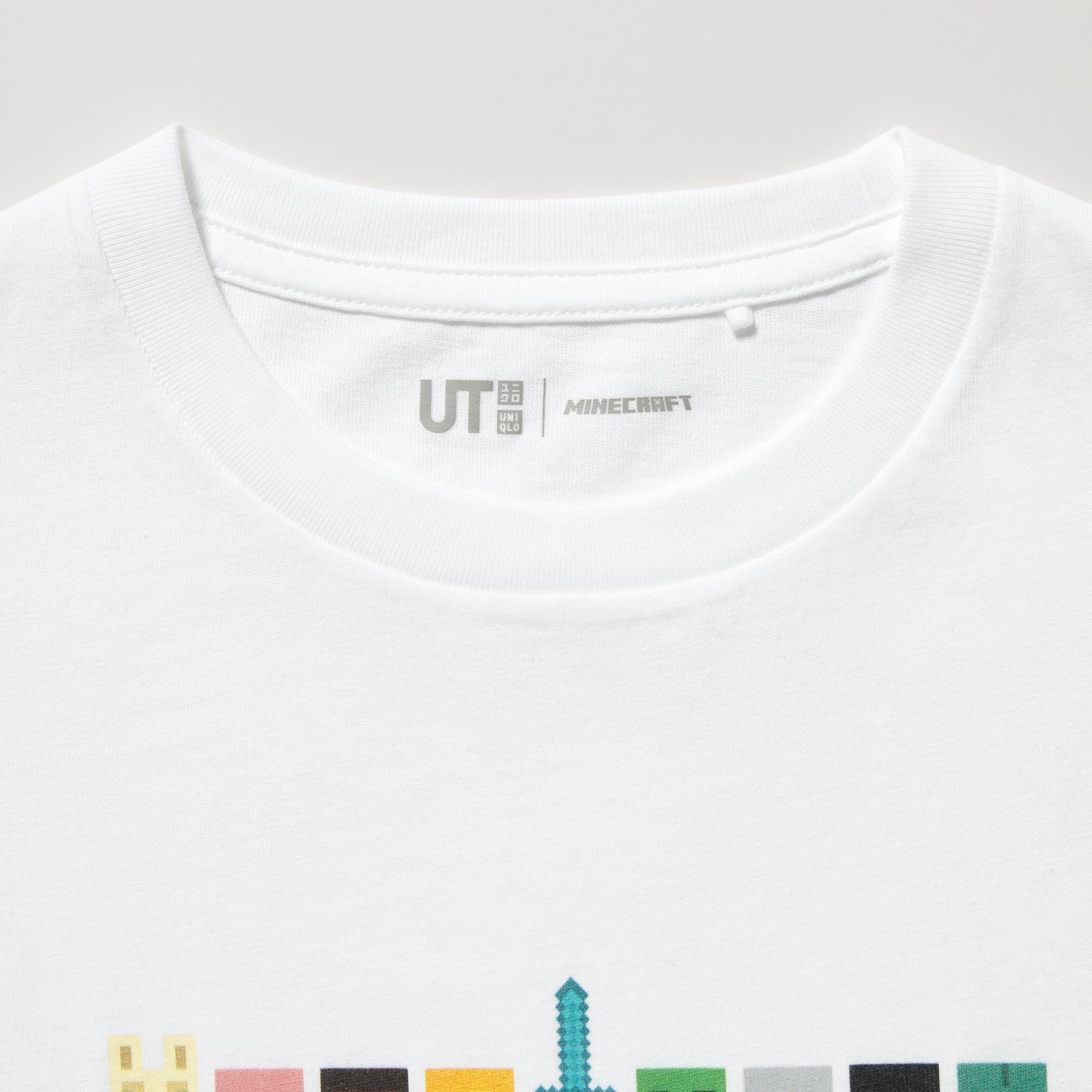 ユニクロ公式 | KIDS マインクラフト UT グラフィックTシャツ（半袖）