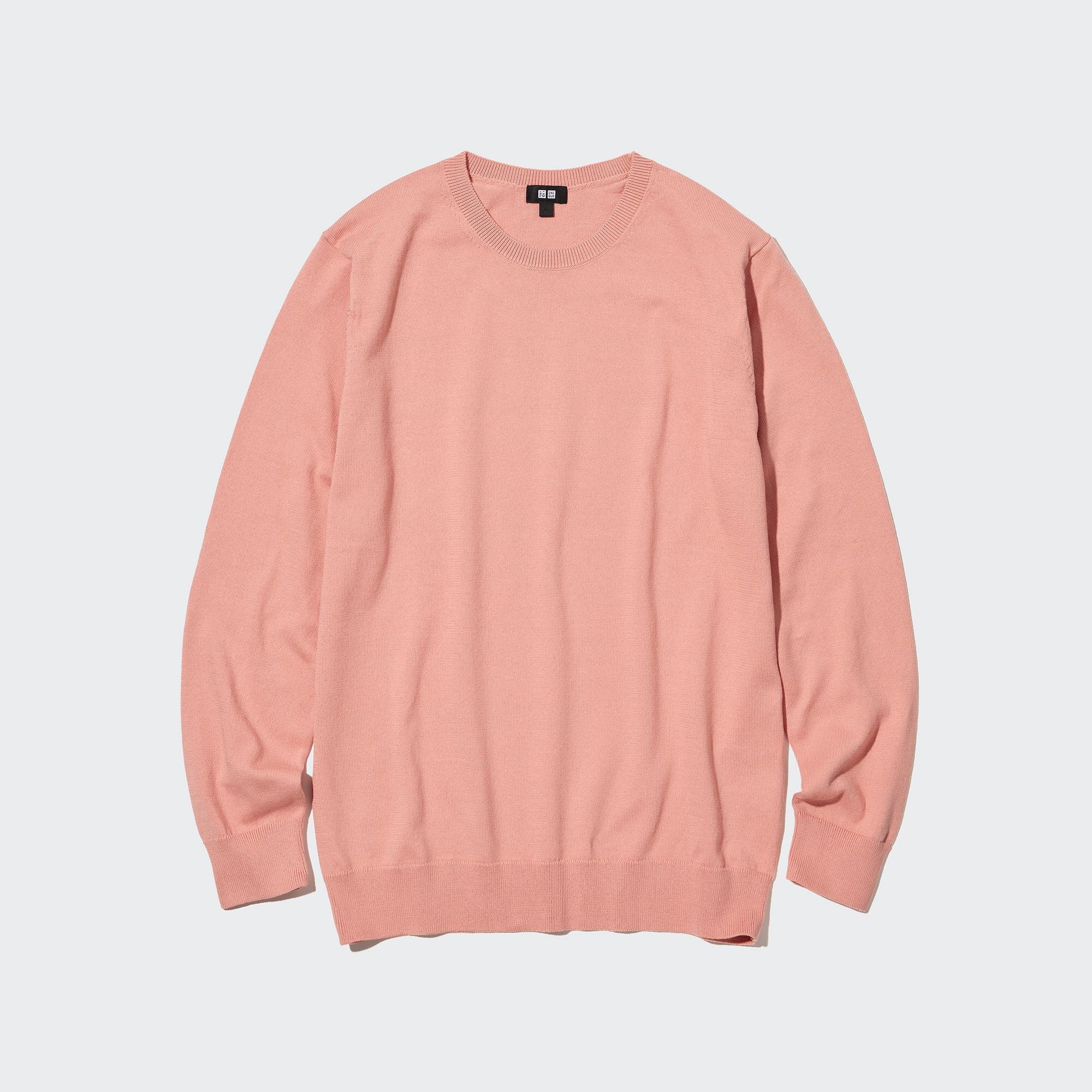 Uniqlo pink outlet sweater