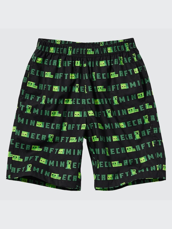 Celana Pendek Katun Ringan Minecraft