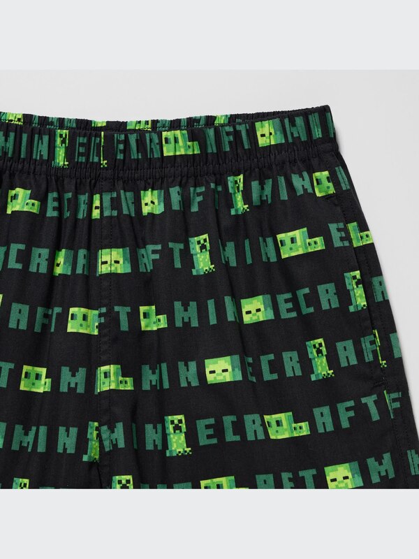 Celana Pendek Katun Ringan Minecraft