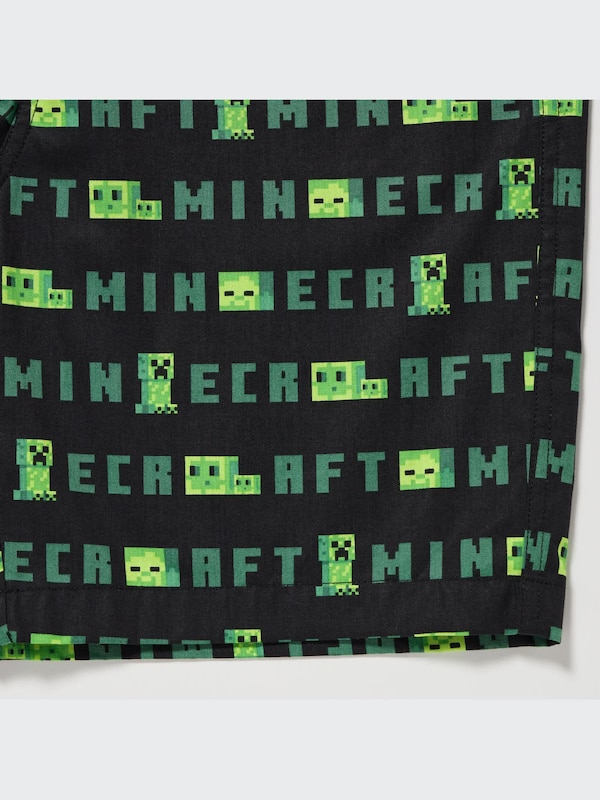 Celana Pendek Katun Ringan Minecraft