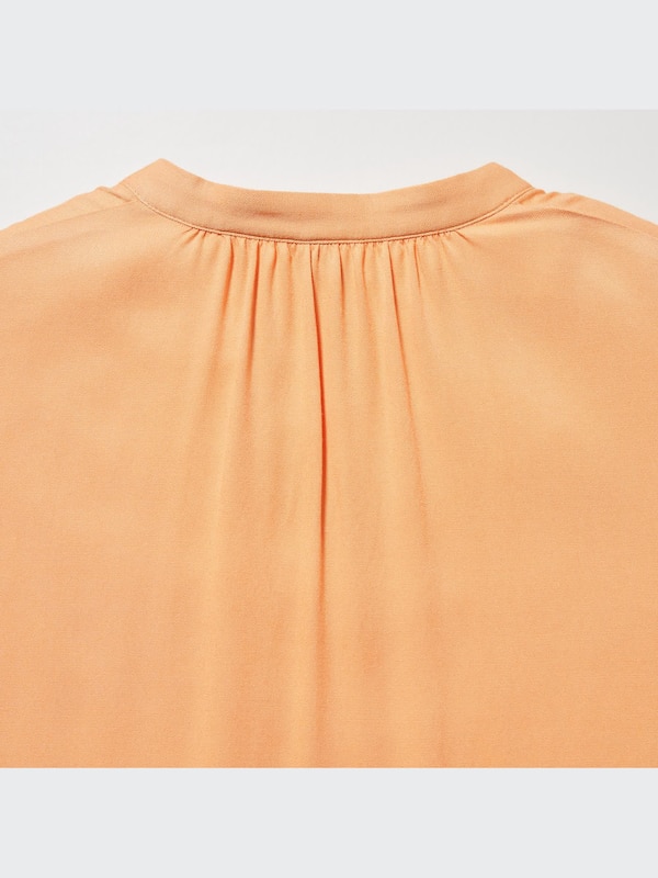 GIRLS Gaun Rayon Lengan 3/4