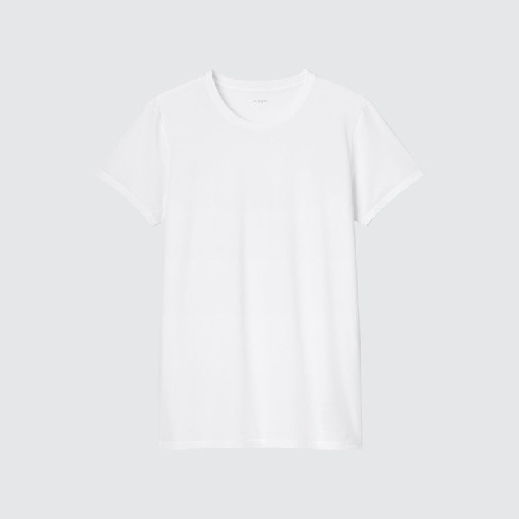 ユニクロ公式 エアリズムデオドラントメッシュクルーネックTシャツ（半袖）