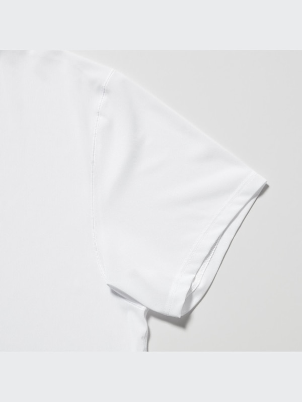 エアリズムデオドラントメッシュクルーネックTシャツ
