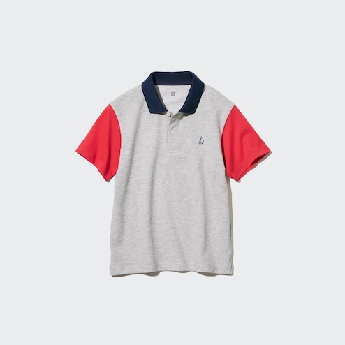 UNIQLO youth/boys S Pique Short Sleeve Polo Shirt NEW - clothing