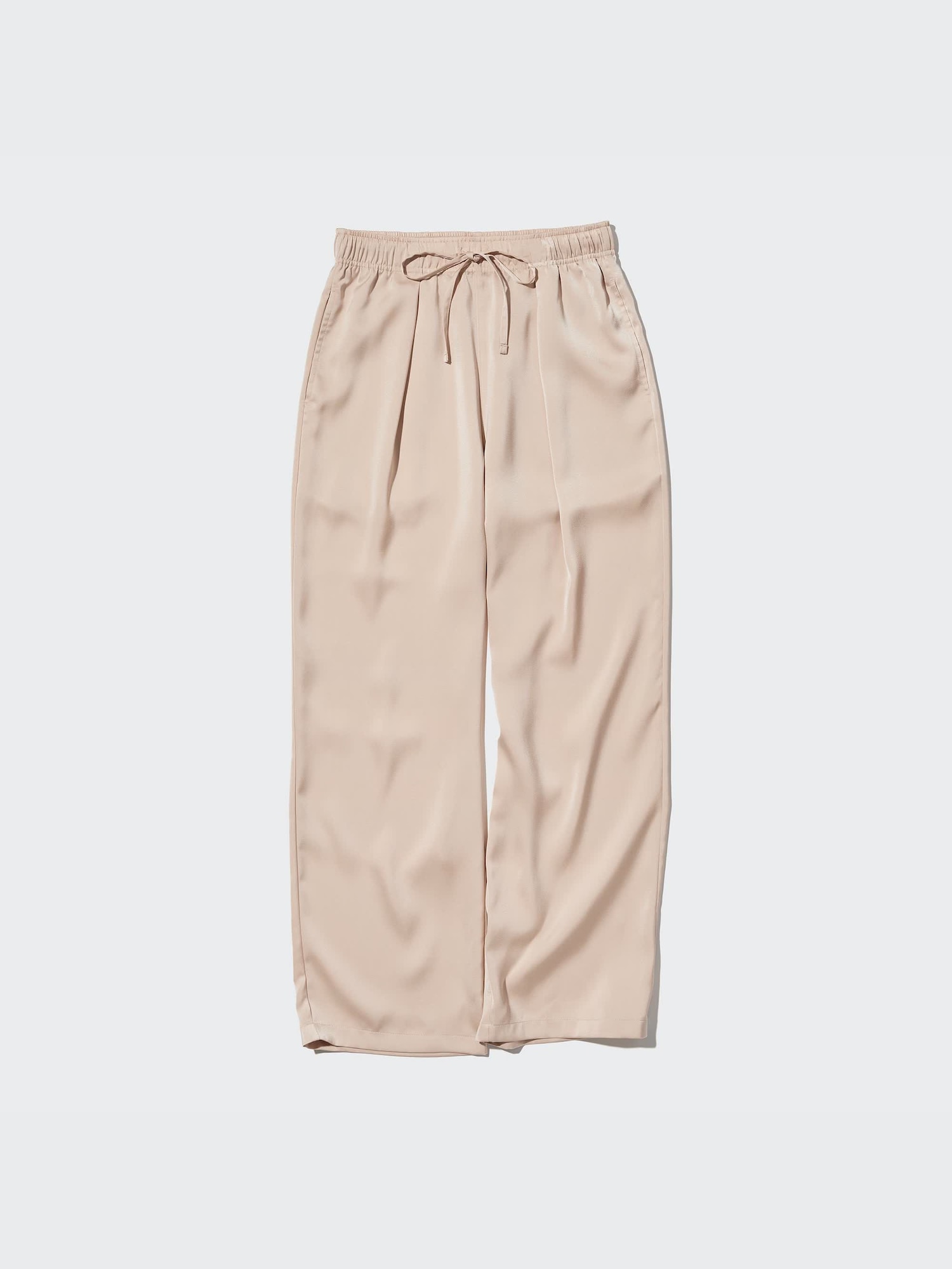 Uniqlo satin drape jogger pants sale