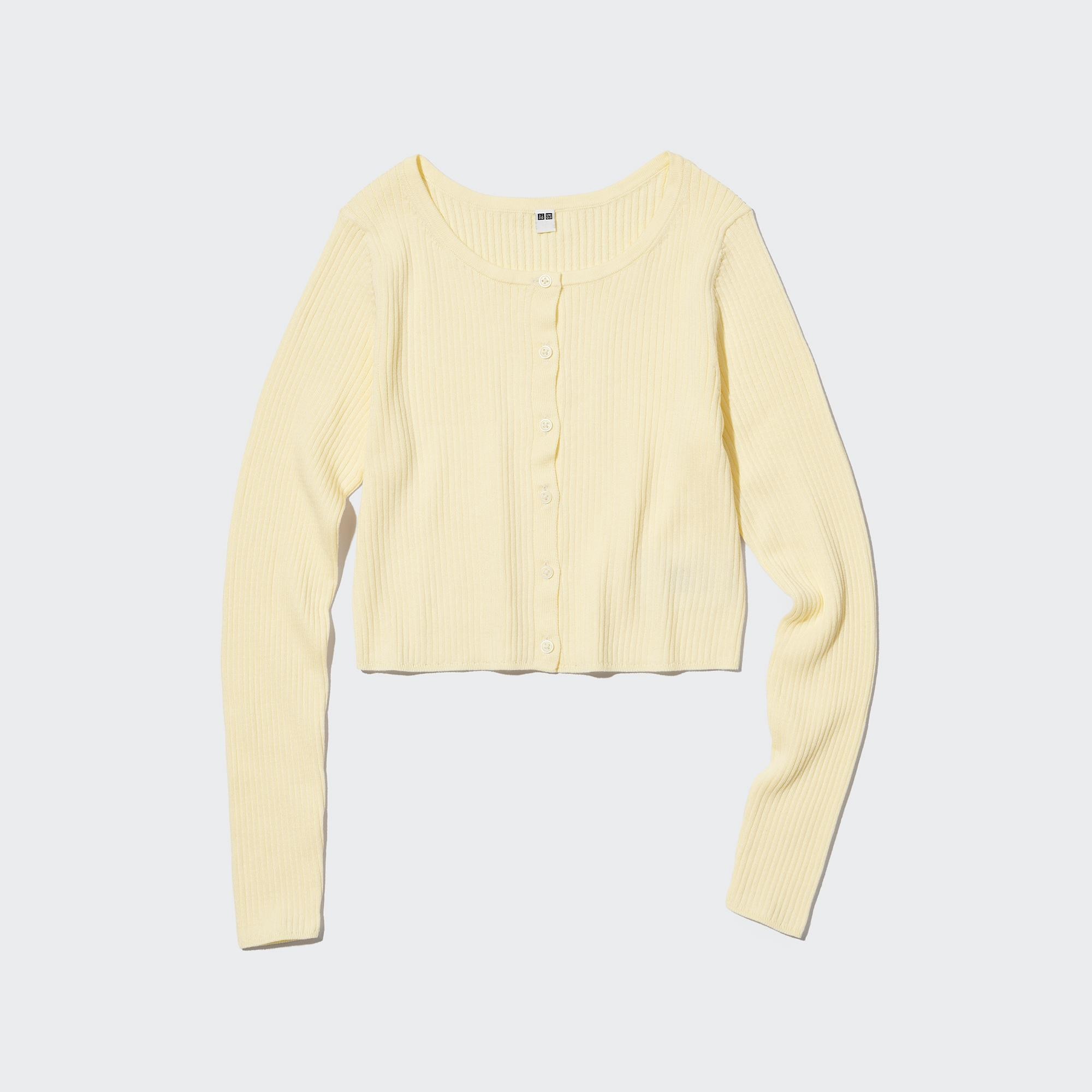 Uniqlo sale yellow cardigan