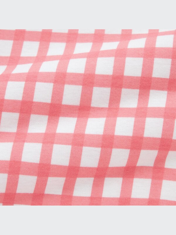 フライスショートオール（チェ ック・ノースリーブ・前開き）