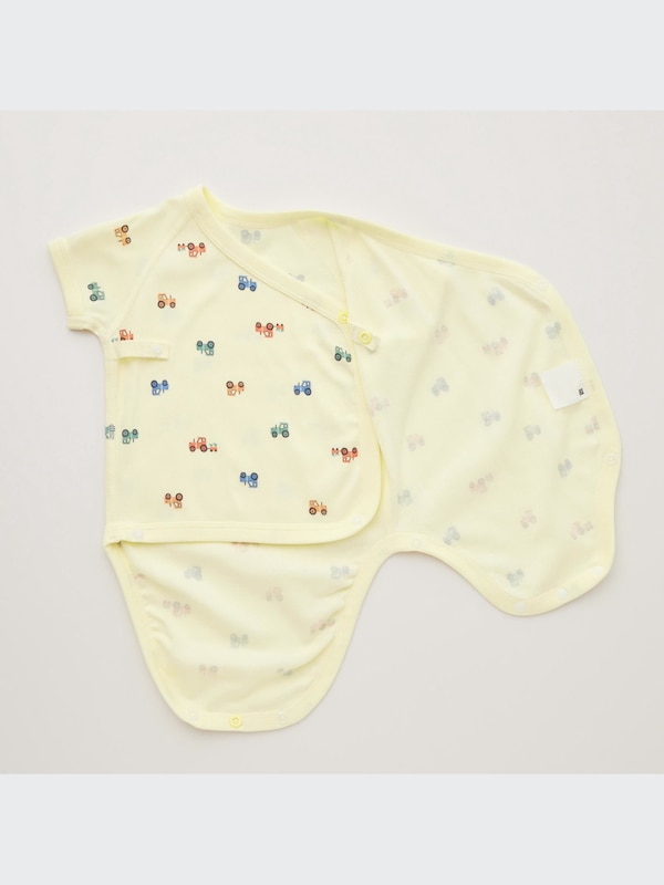 Joy of Print ボディスーツ（半袖・前開き）