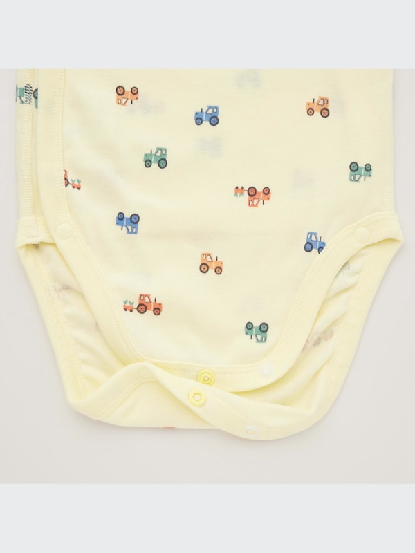 Joy of Print ボディスーツ（半袖・前開き）