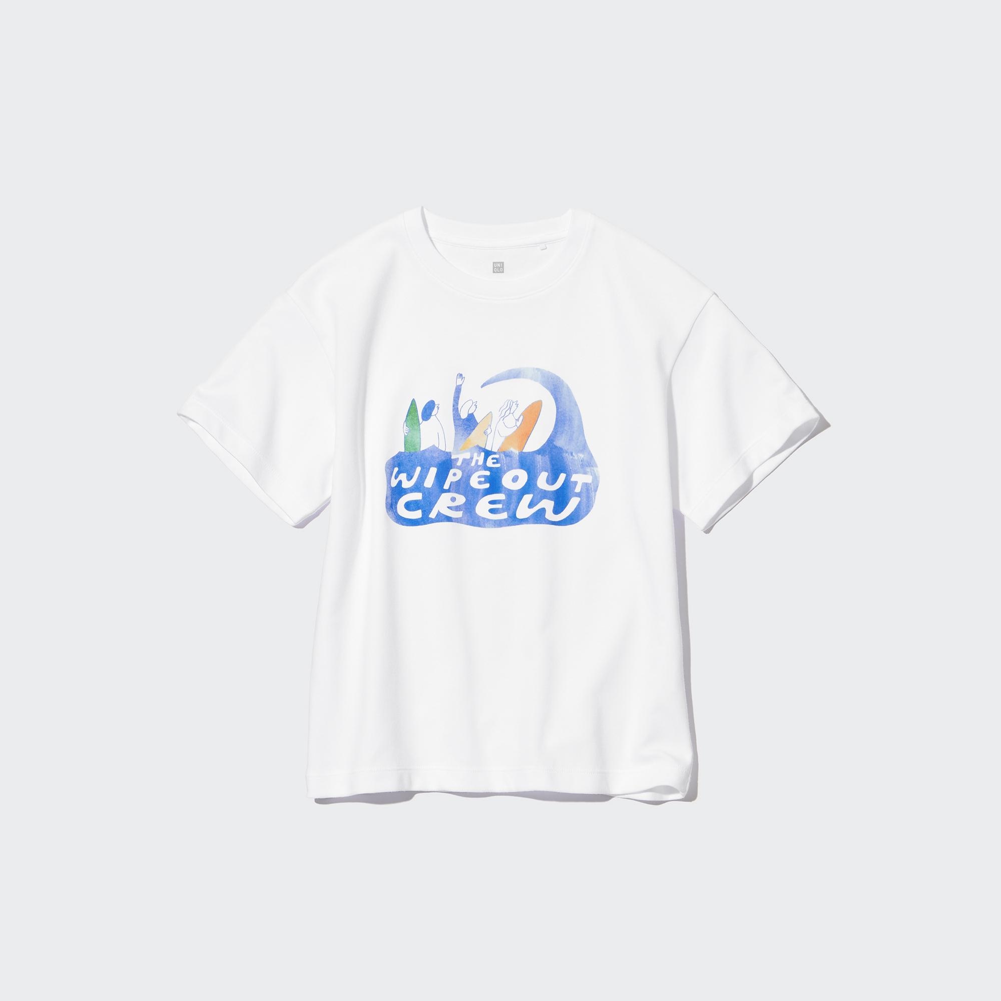 ユニクロ公式 | KIDS エアリズムコットングラフィックTシャツ（半袖）