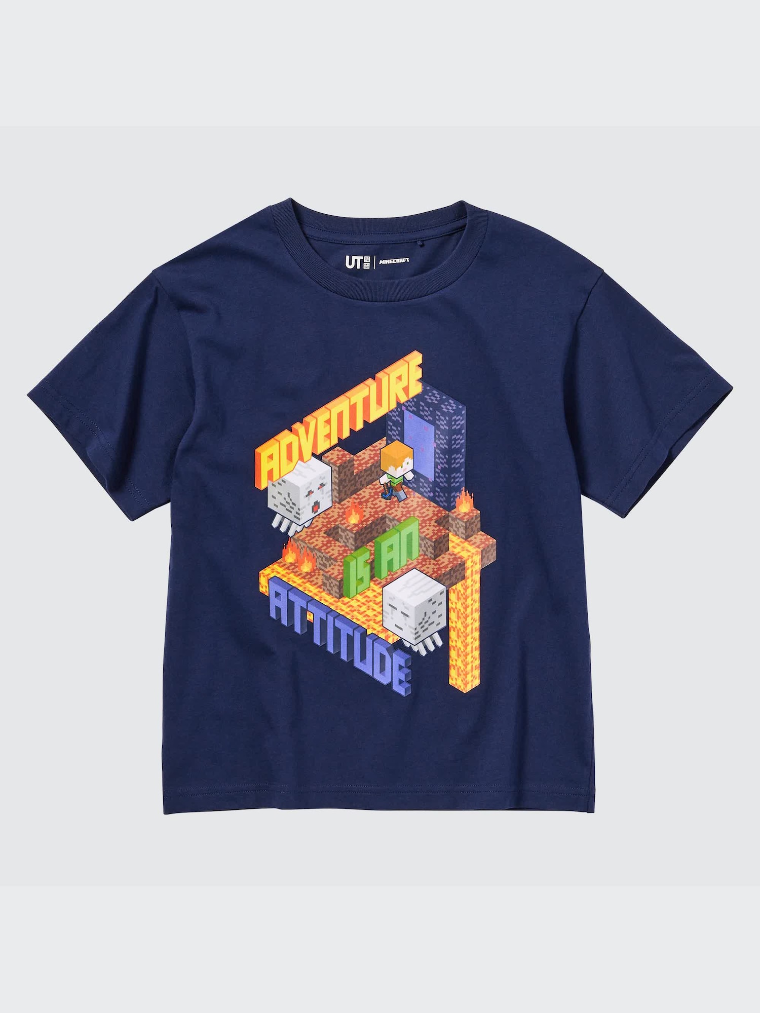 ユニクロ公式 | KIDS マインクラフト UT グラフィックTシャツ（半袖）