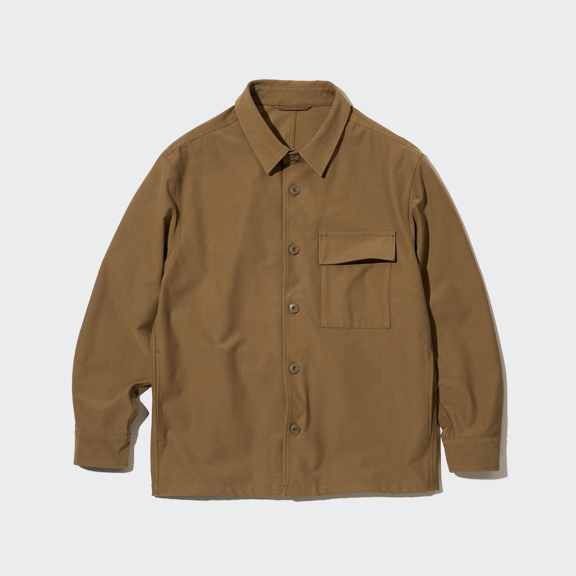 Uniqlo sale shirt jacket