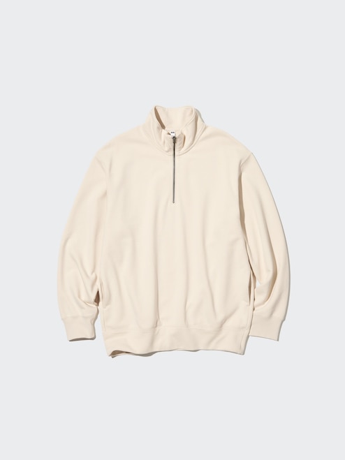 SWEAT HALF-ZIP LONG SLEEVE PULLOVER UNIQLO PH