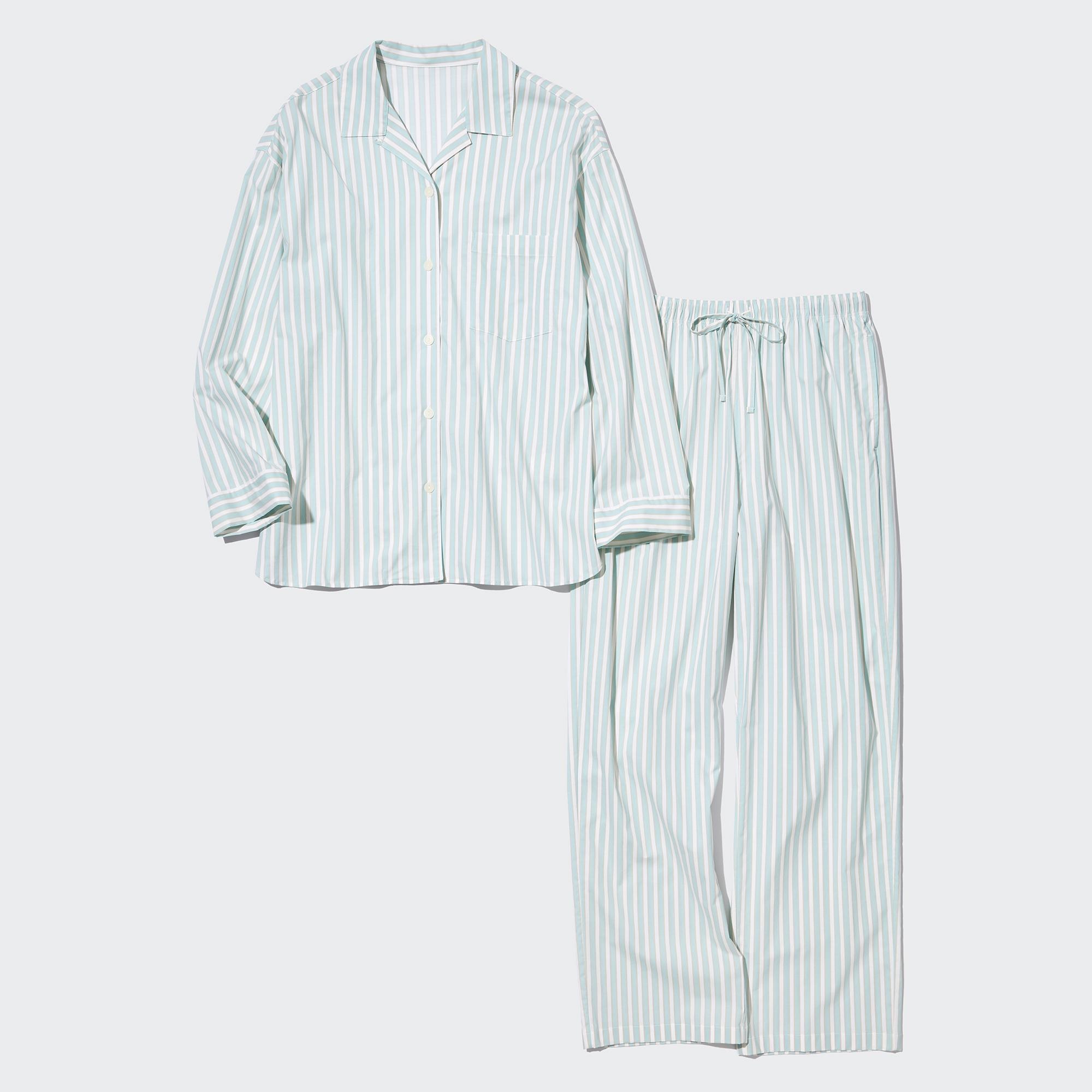 Soft Stretch Striped Pajamas Long Sleeve