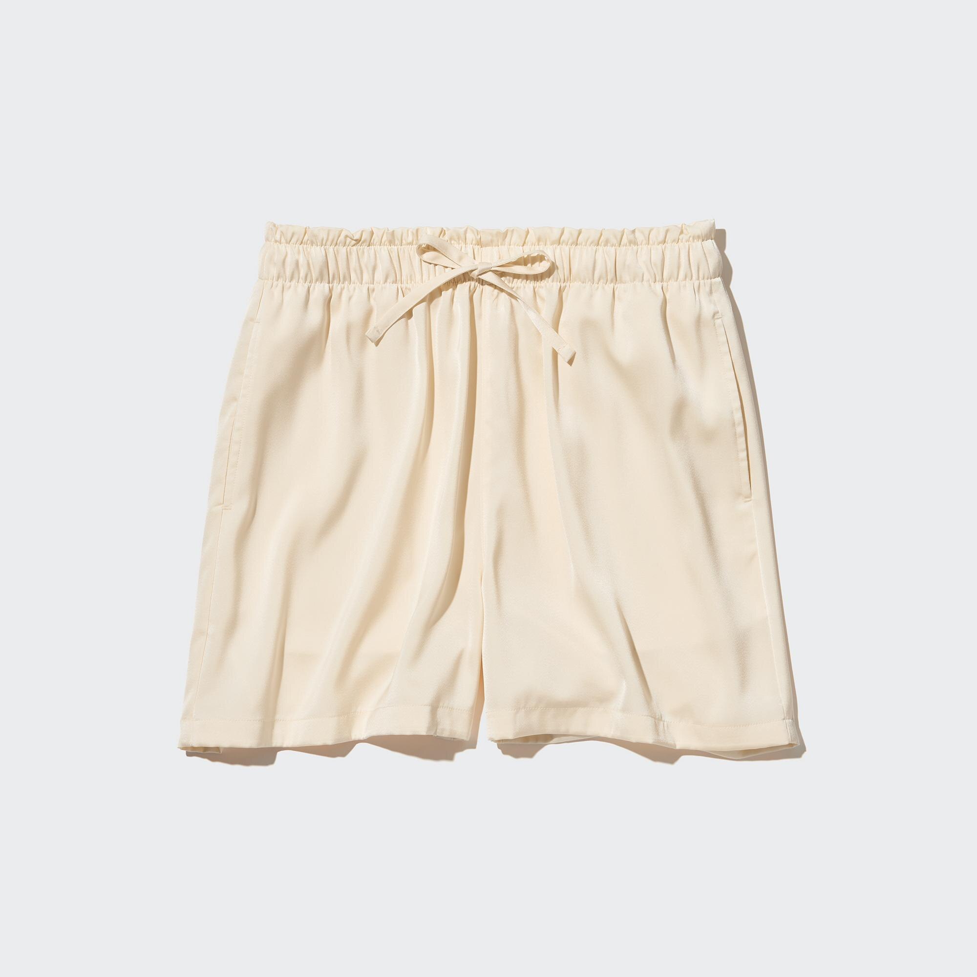 Uniqlo sales satin shorts