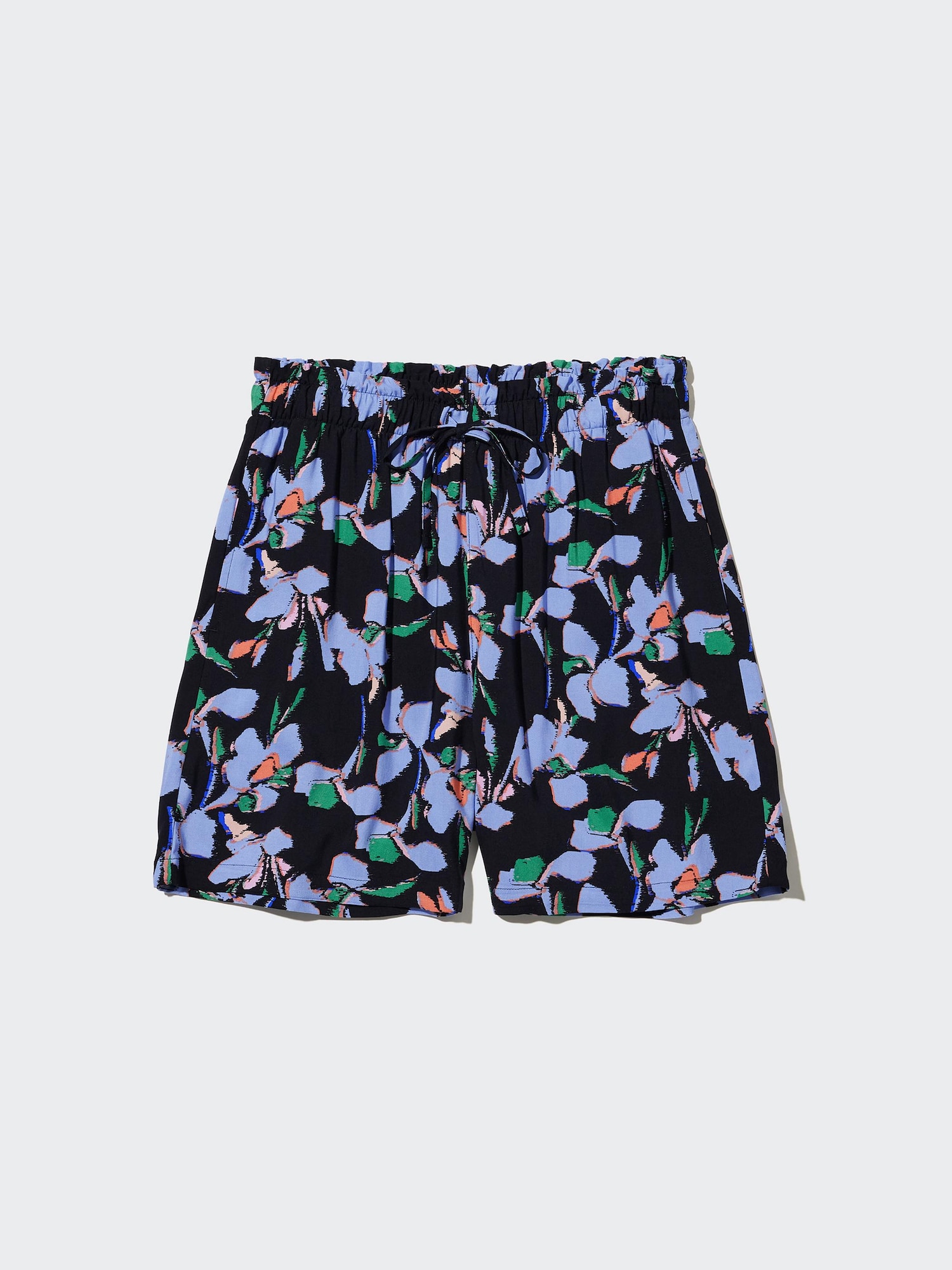 WOMEN'S RAYON PRINTED EASY SHORTS | UNIQLO SG