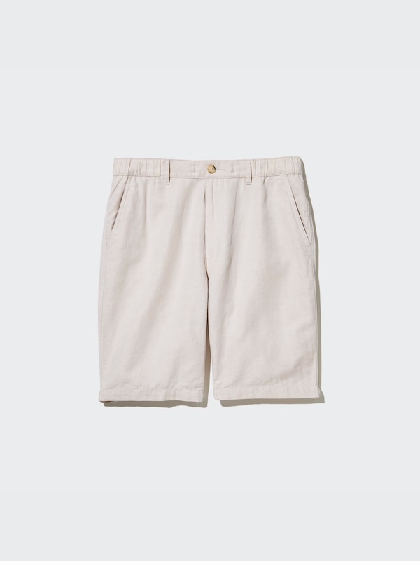 Linen Blend Shorts