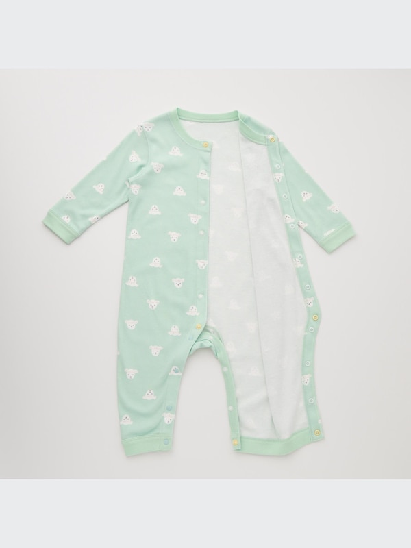 Joy of Print 1*1 Ribbed Long Sleeve One Piece Outfit