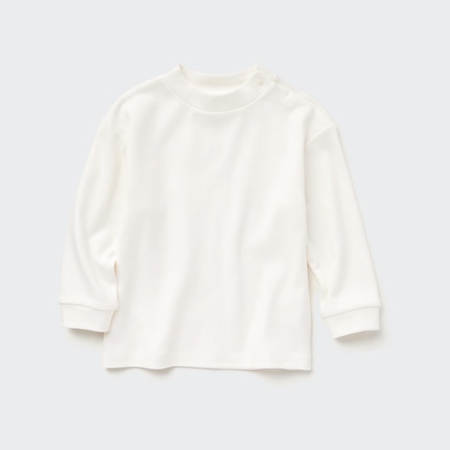 uniqlo soft touch mock neck