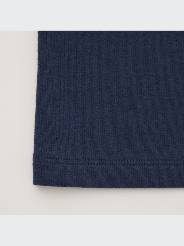 ソフトタッチコットンモックネックTシャツ（長袖）