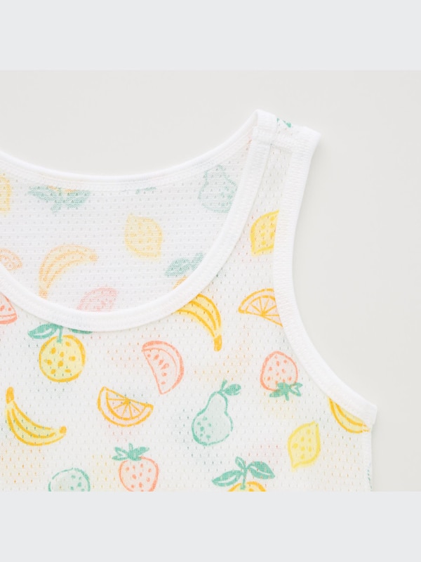 Tank Top Katun Mesh 2 Pack Joy of Print (Buah/Nanas)