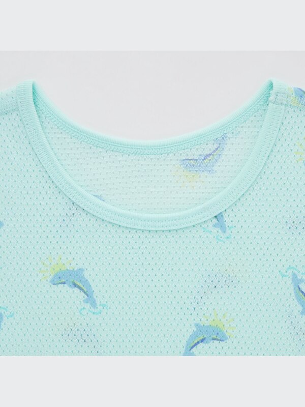 Joy of Print コットンメッシュインナーT（半袖・2枚組）