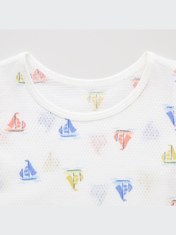 Joy of Print コットンメッシュインナーT（半袖・2��枚組）