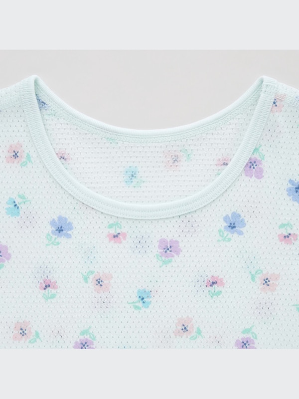 Joy of Print コットンメッシュ�インナーT（半袖・2枚組）