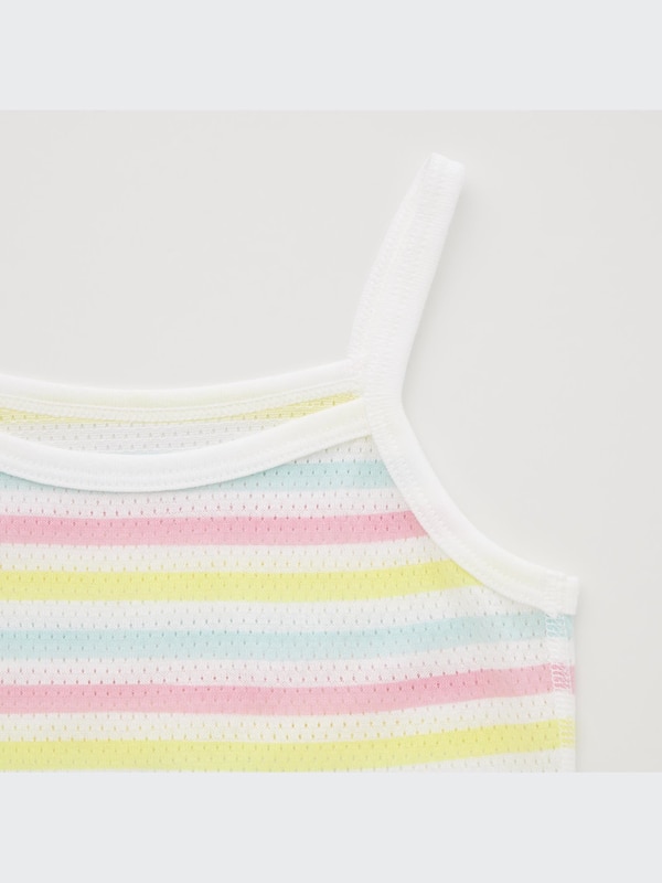 コットンメッシュキャミソール（2枚組）