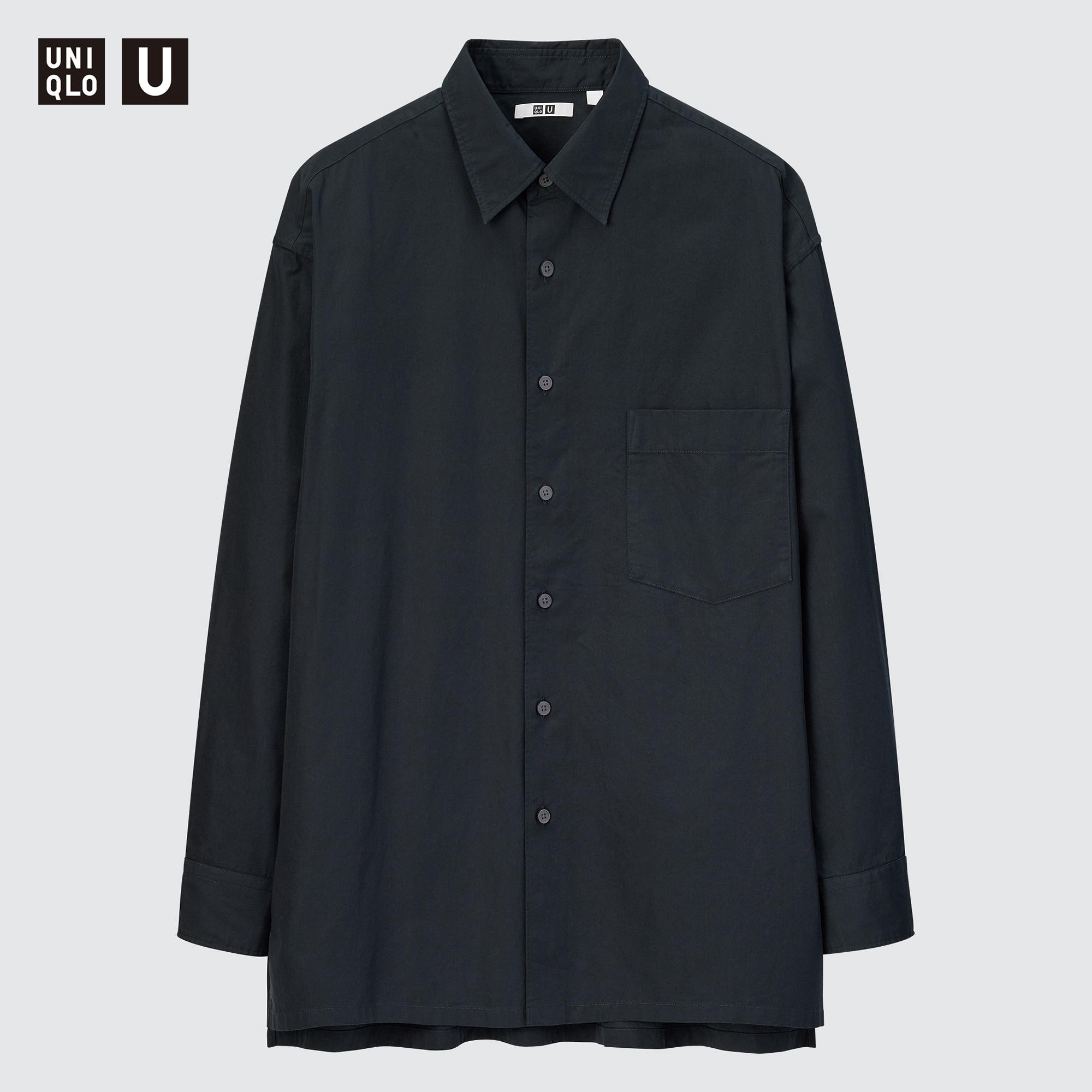 「オーバーサイズシャツ（長袖）、ブロックテックフィールドハット」の着用コーディネート| ユニクロ