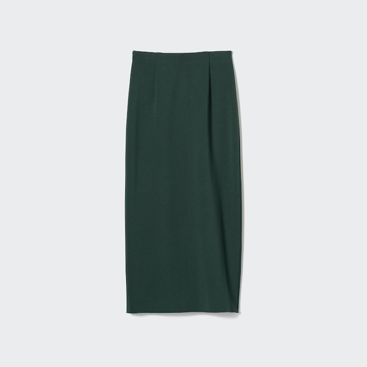 ストレッチダブルフェイスナロースカート（丈標準80～84cm） (WOMEN) | ユニクロ