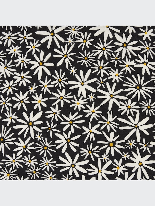 Printed V Neck Long Sleeve Blouse