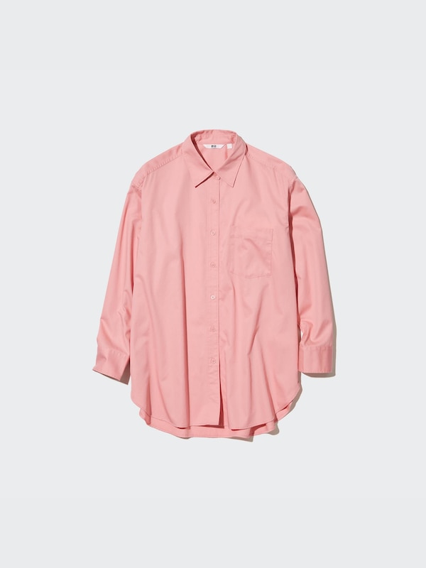 Kemeja Oversize Katun Twill