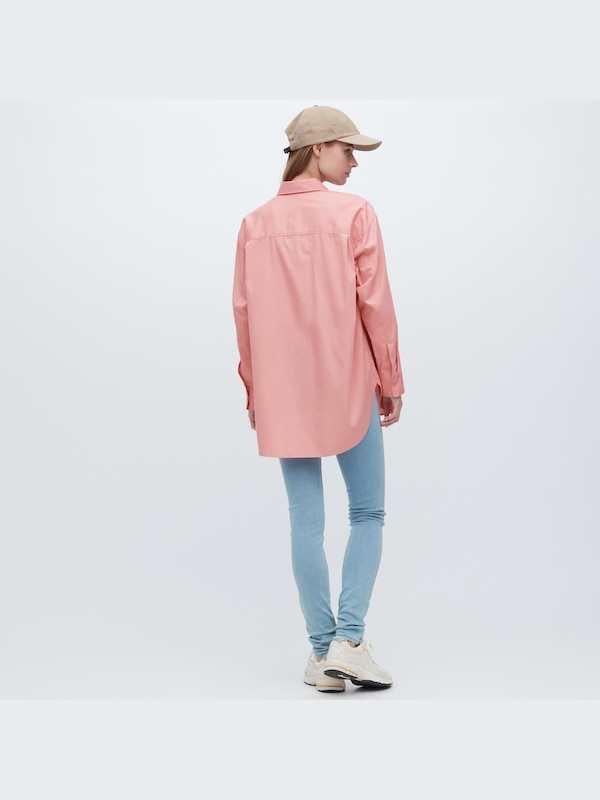 Kemeja Oversize Katun Twill