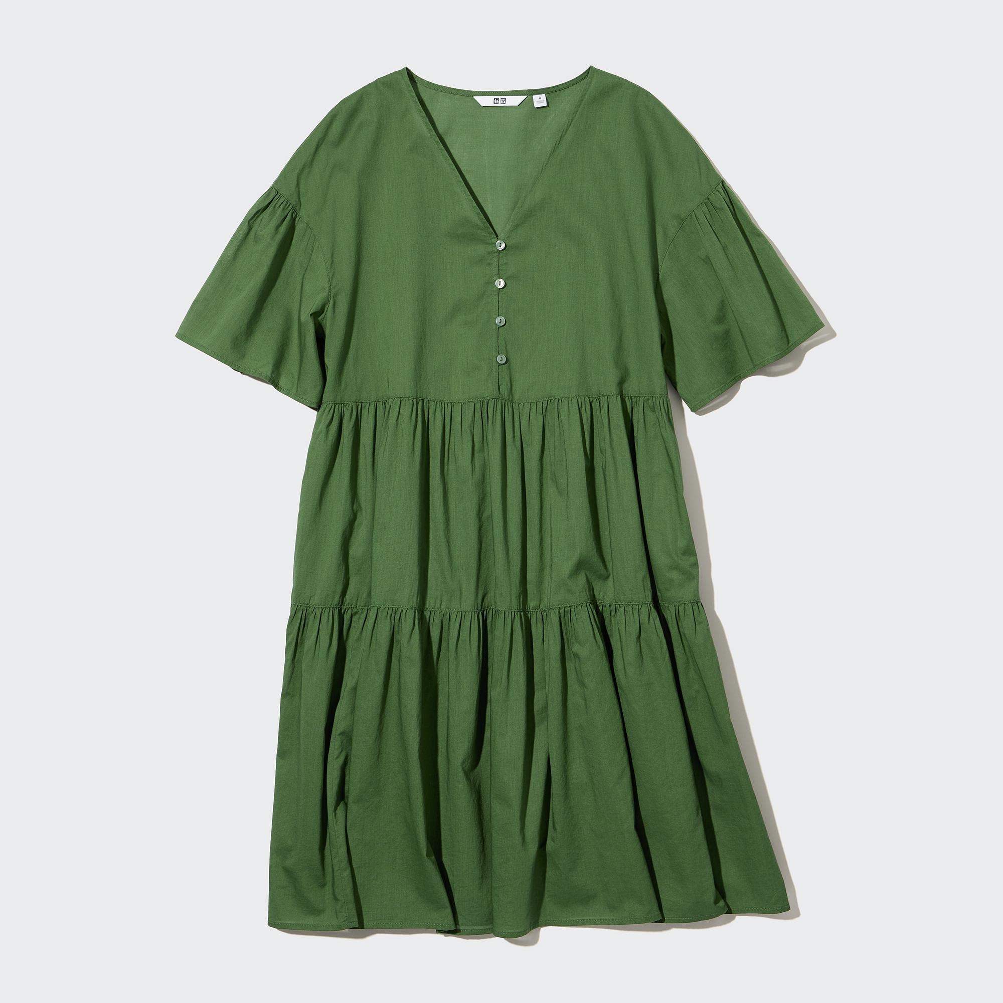 Uniqlo 2025 tiered dress