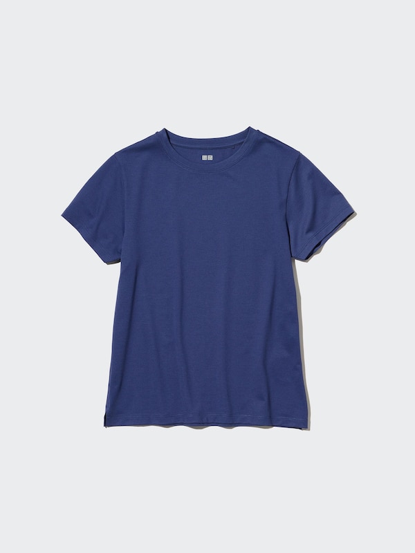 エアリズムメッシュクルーネックTシャツ（半袖）