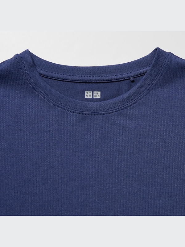 エアリズムメッシュクルーネックTシャツ（半袖）