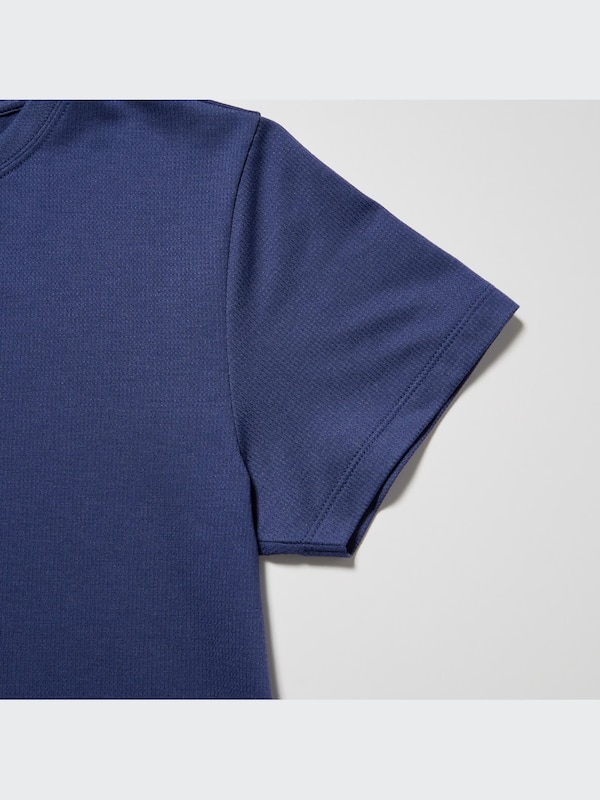 エアリズムメッシュクルーネックTシャツ（半袖）