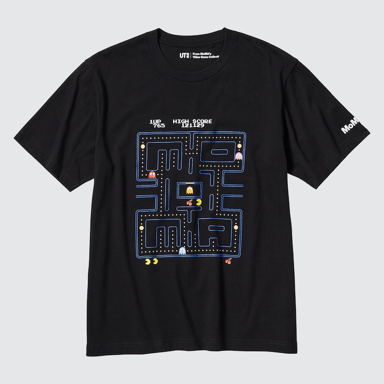 ビデオゲームコレクション from MoMA UT グラフィックTシャツ パックマン（半袖・レギュラーフィット）