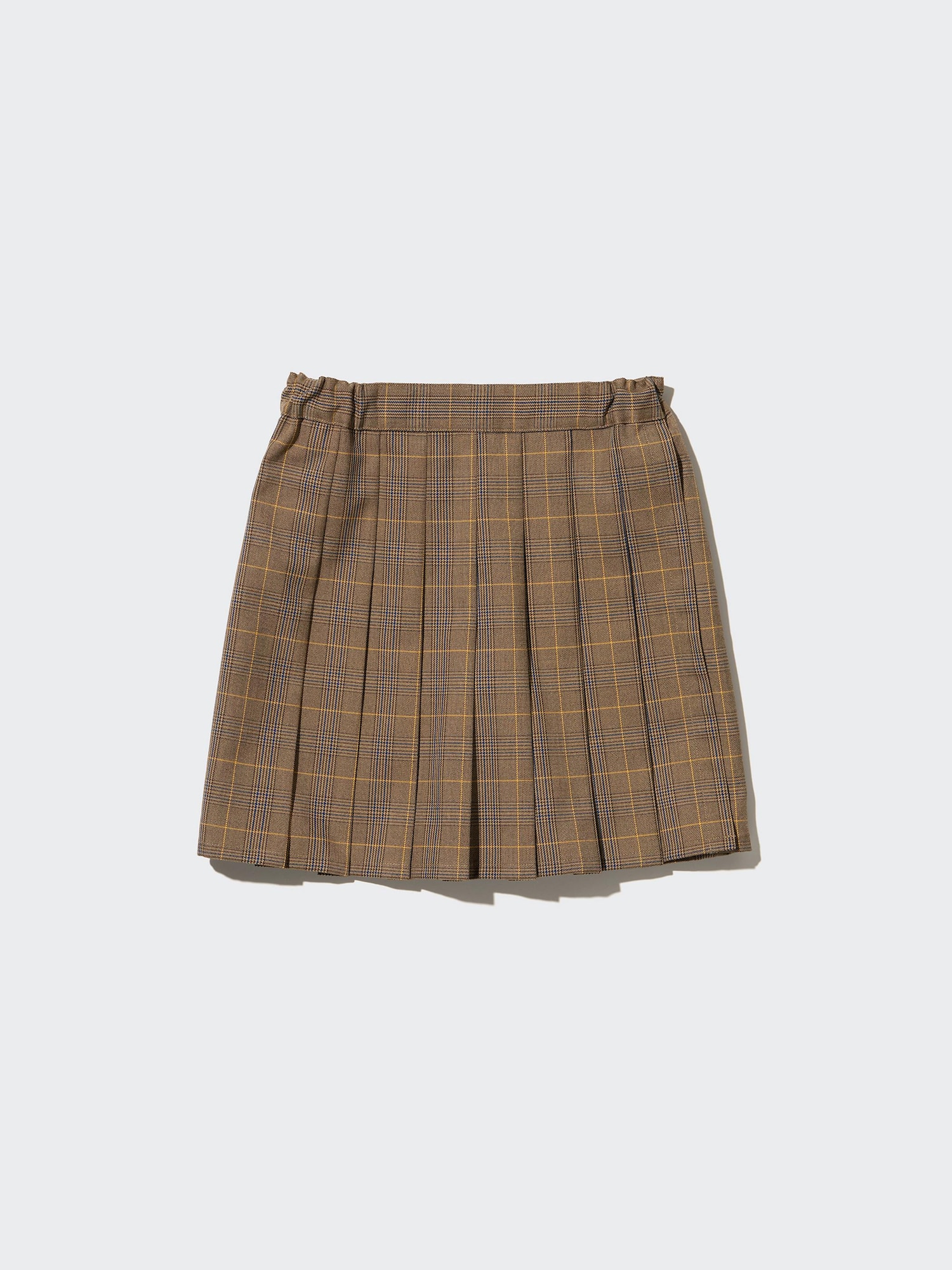 ユニクロ公式 | GIRLS プリーツスコート（チェック）