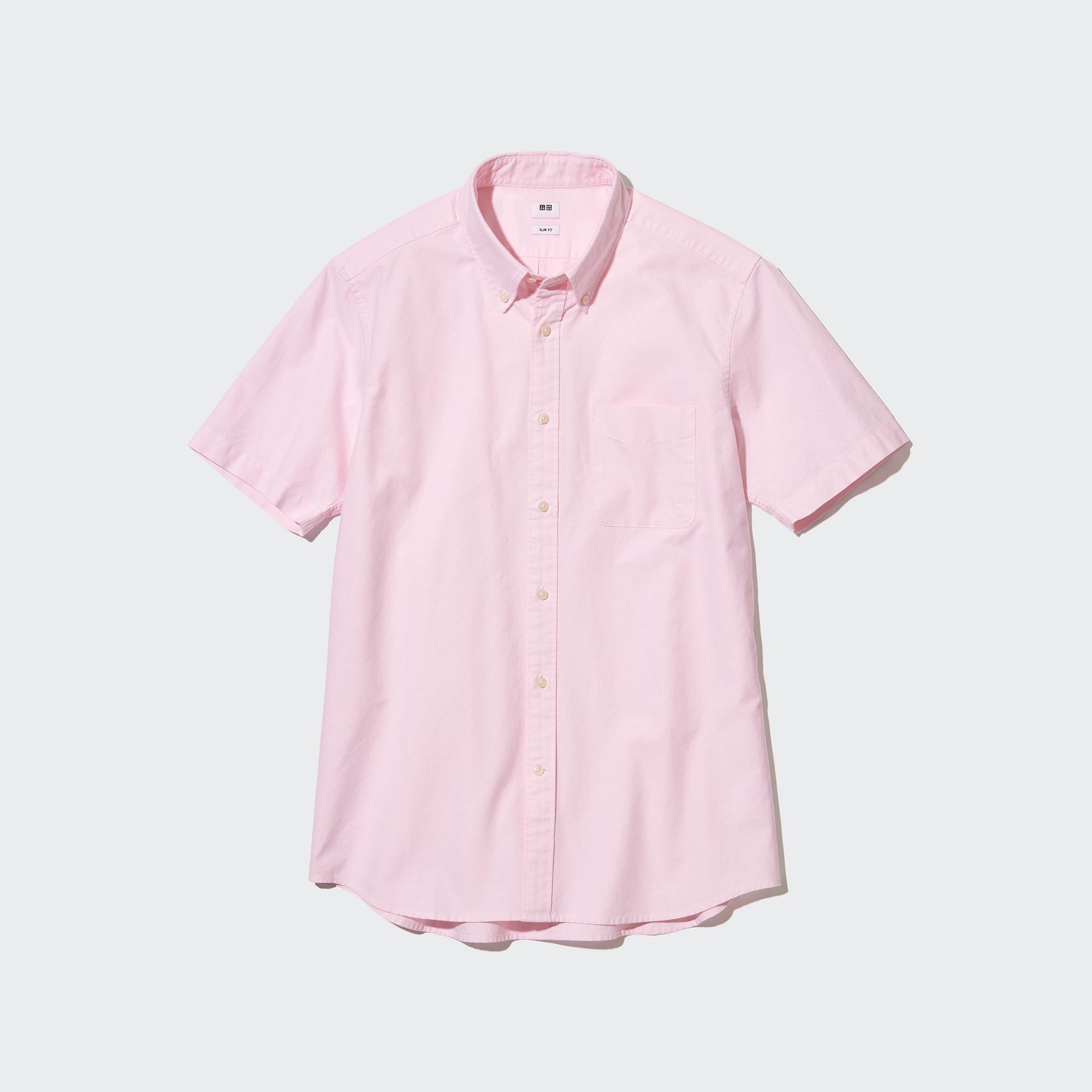 Uniqlo short sale sleeve oxford