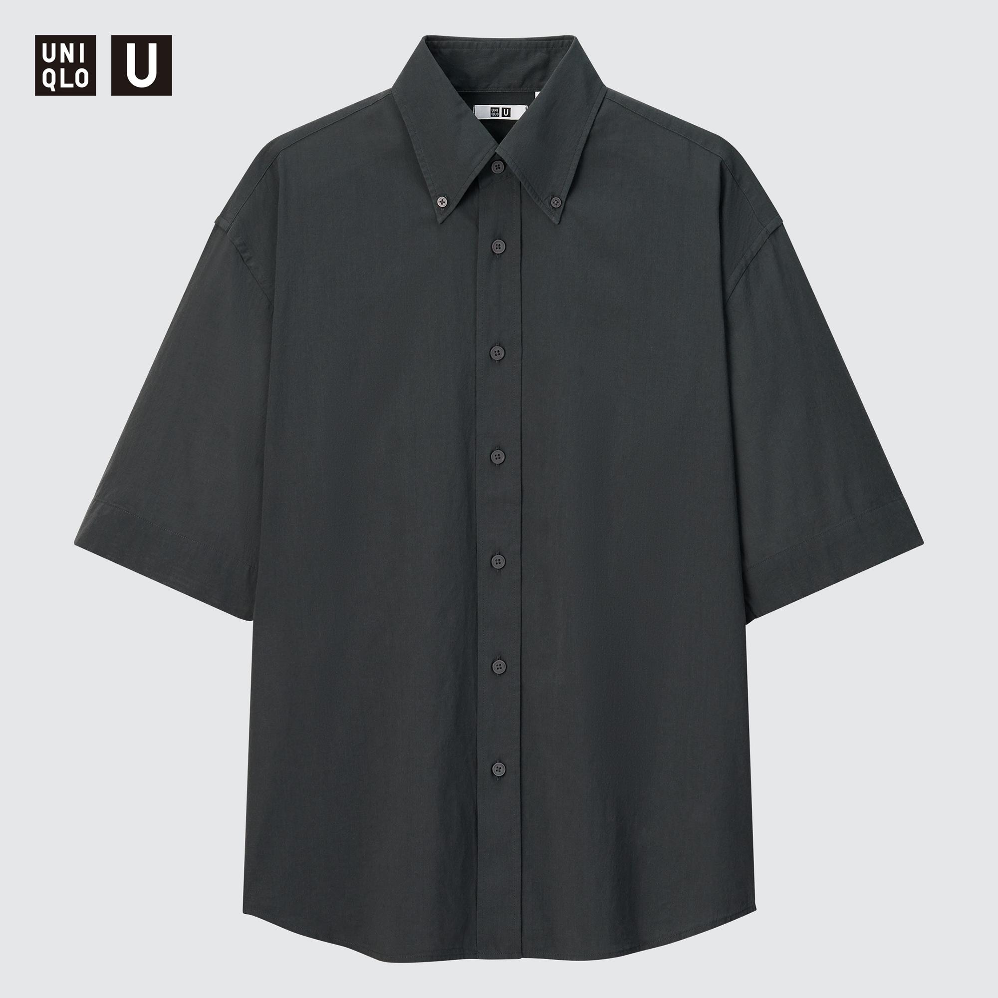 Uniqlo short sleeve cheap dress shirt