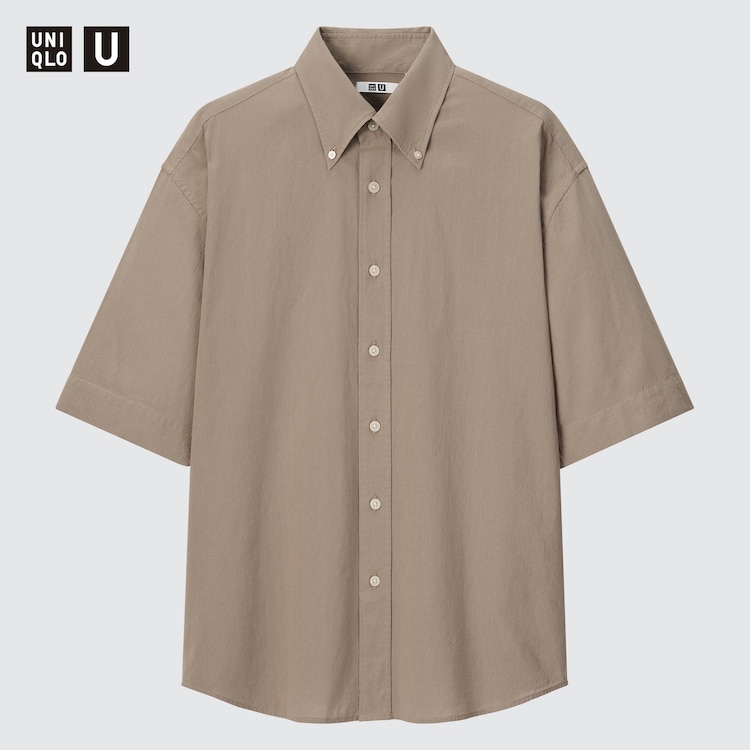ユニクロ公式 | オーバーサイズシャツ（半袖）