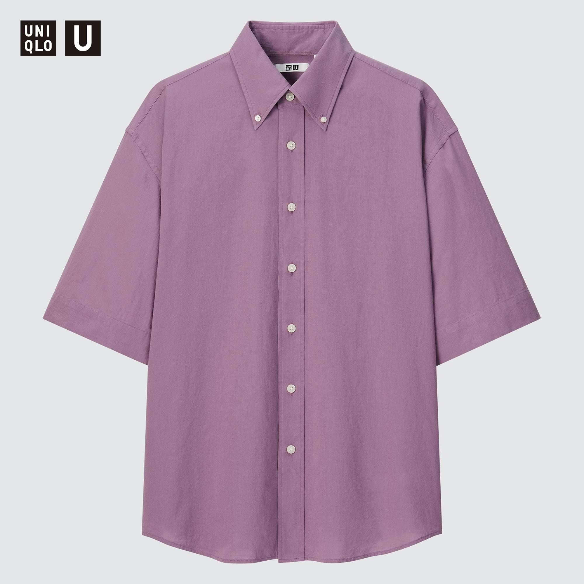 Uniqlo short hotsell sleeve dress shirt