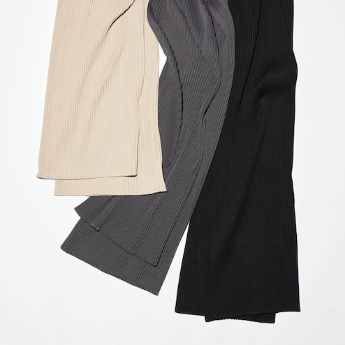 Pleated Straight Pants (Co-ord)