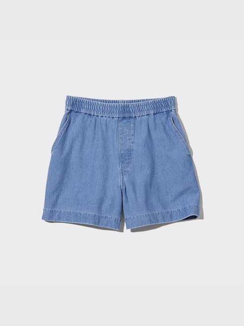WOMEN'S DENIM JERSEY SHORTS UNIQLO PH